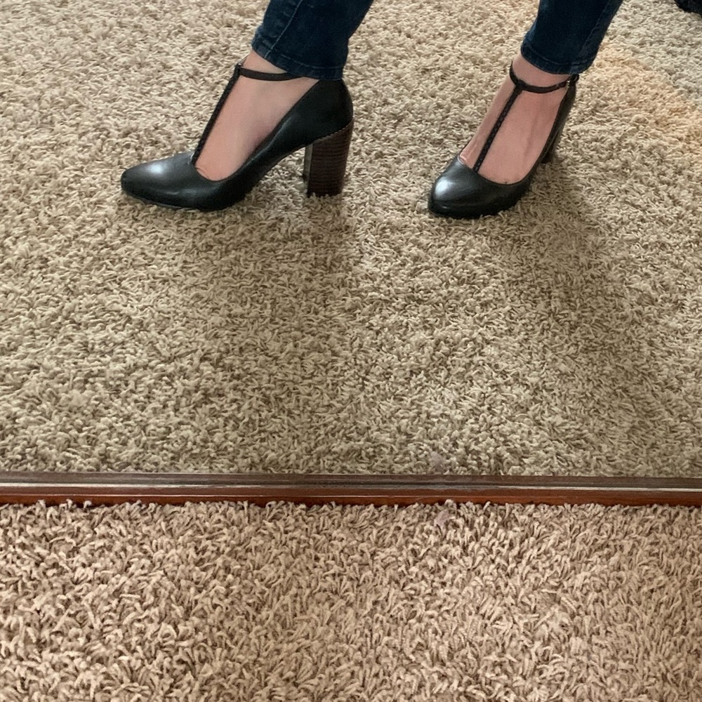 Clark’s T strap Heels